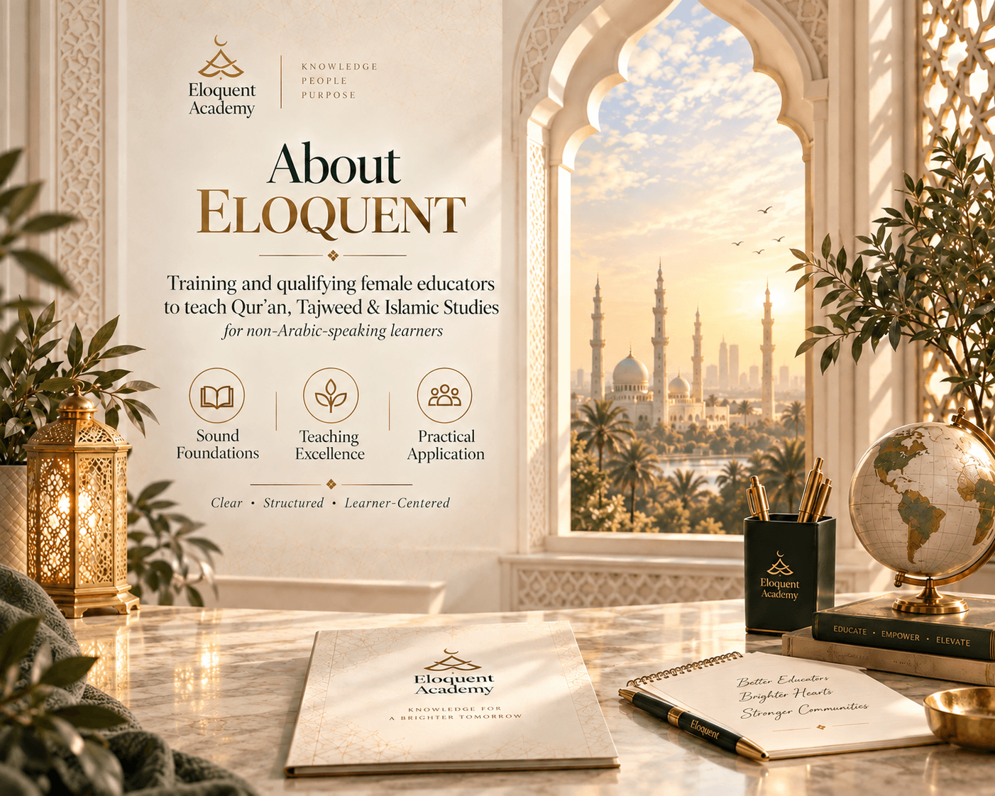 رؤية شركة Eloquent القائمة على المعرفة والأفراد والأثر المستدام